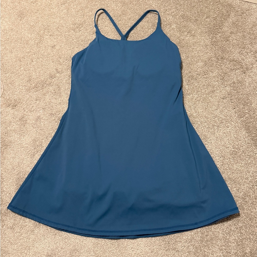 Teal Blue Athletic Dress